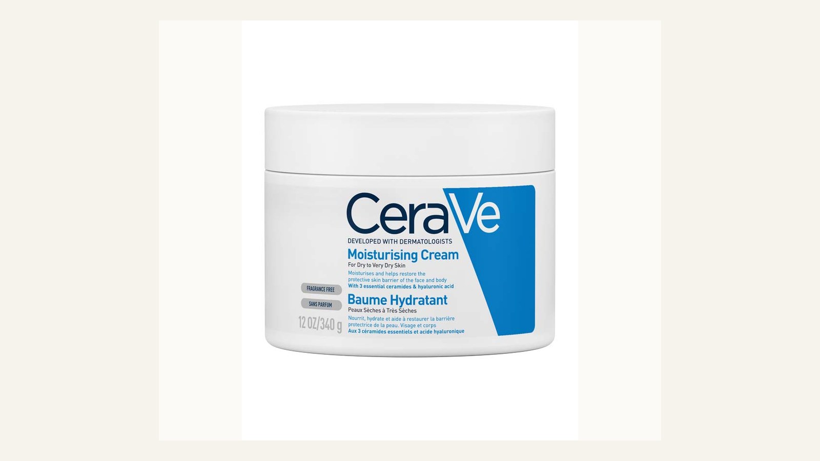 CeraVe Moisturising Cream Pot for dry to very dry skin